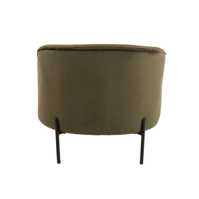 Fauteuil Groen Schuim Rond 67 cm 67x71x66 cm-Fauteuils-J-Line