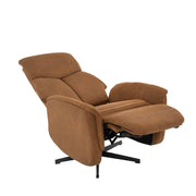 Fauteuil Helsinki Beige Kunstleder Manueel Verstelbaar-Fauteuils-LABEL51