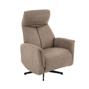 Fauteuil Helsinki Mosgroen Kunstleder Manueel Verstelbaar-Fauteuils-LABEL51