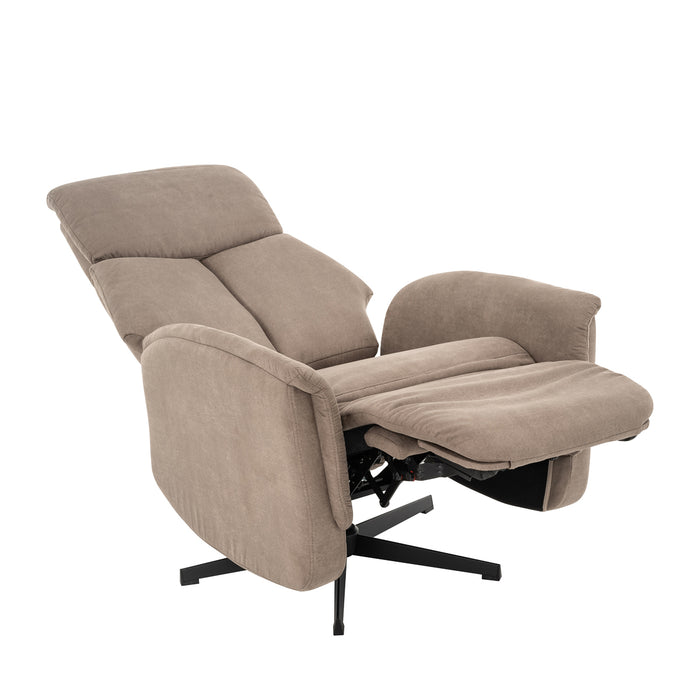 Fauteuil Helsinki - Mosgroen - Kunstleder - Manueel Verstelbaar-Fauteuils-LABEL51