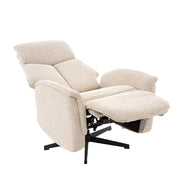 Fauteuil Helsinki Naturel Boucle Manueel Verstelbaar 73x86x114 cm-Fauteuils-LABEL51