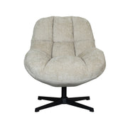 Fauteuil Huxley Mushroom Chenille - 76x86x92 cm-Fauteuils-LABEL51