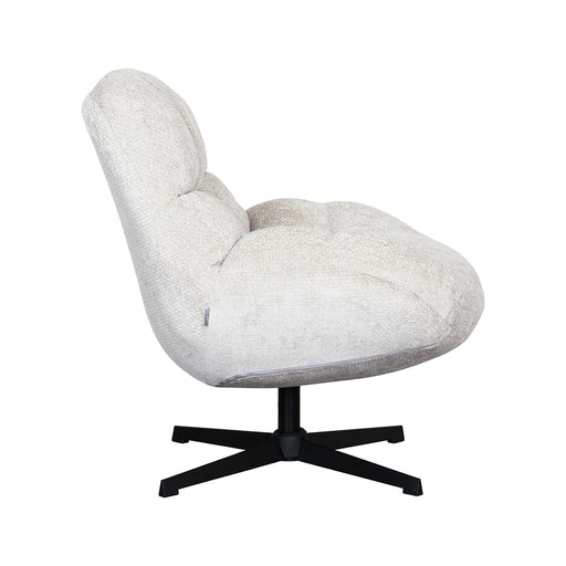 Fauteuil Huxley Naturel Chenille One size 76x86x92 cm-Fauteuils-LABEL51