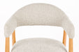Fauteuil Indy Polyester Bruin 54x56 H81 cm SKU 1000582-Fauteuils-Creating Home