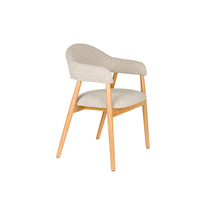 Fauteuil Indy Polyester Bruin 54x56 H81 cm SKU 1000582-Fauteuils-Creating Home