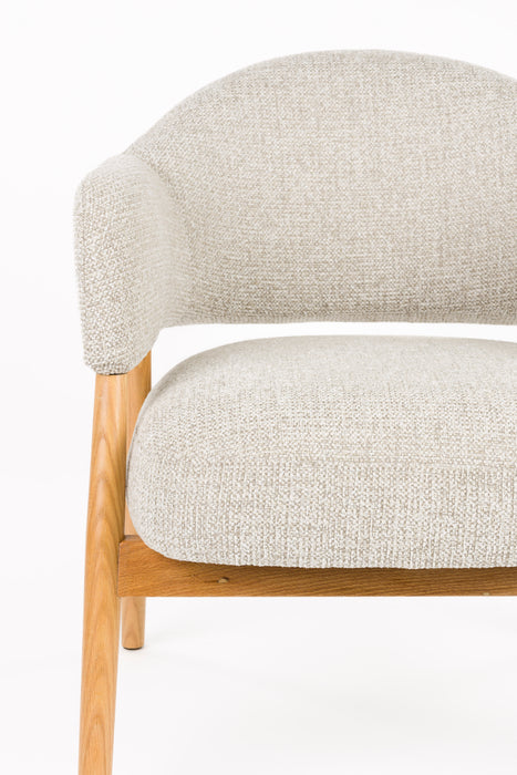 Fauteuil Indy Polyester Bruin 66.5x64 H76.5 cm SKU 1000584-Fauteuils-Creating Home