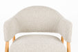 Fauteuil Indy Polyester Bruin 66.5x64 H76.5 cm SKU 1000584-Fauteuils-Creating Home