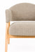 Fauteuil Indy Polyester Bruin 66.5x64 H76.5 cm SKU 1000585-Fauteuils-Creating Home