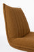 Fauteuil Jax Ochre Bouclé Acrylic,Polyester Geel 79x68 cm-Fauteuils-Creating Home