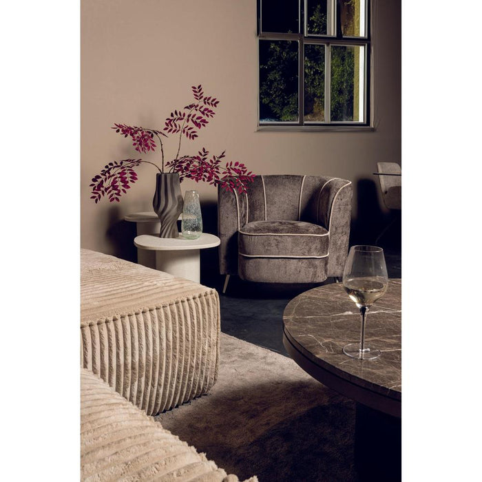 Fauteuil John Polyester Beige-Fauteuils-PTMD