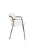 Fauteuil Jolien Zwart/bouclã© Stof Wit 56x61 cm-Fauteuils-Creating Home