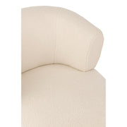 Fauteuil Lounge Seat Universe Foam/Stof Wit 83x77x77 cm-Fauteuils-J-Line