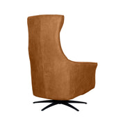 Fauteuil Lund Cognac Kunstleder 2-Motorig Met 74x83x112 cm-Fauteuils-LABEL51