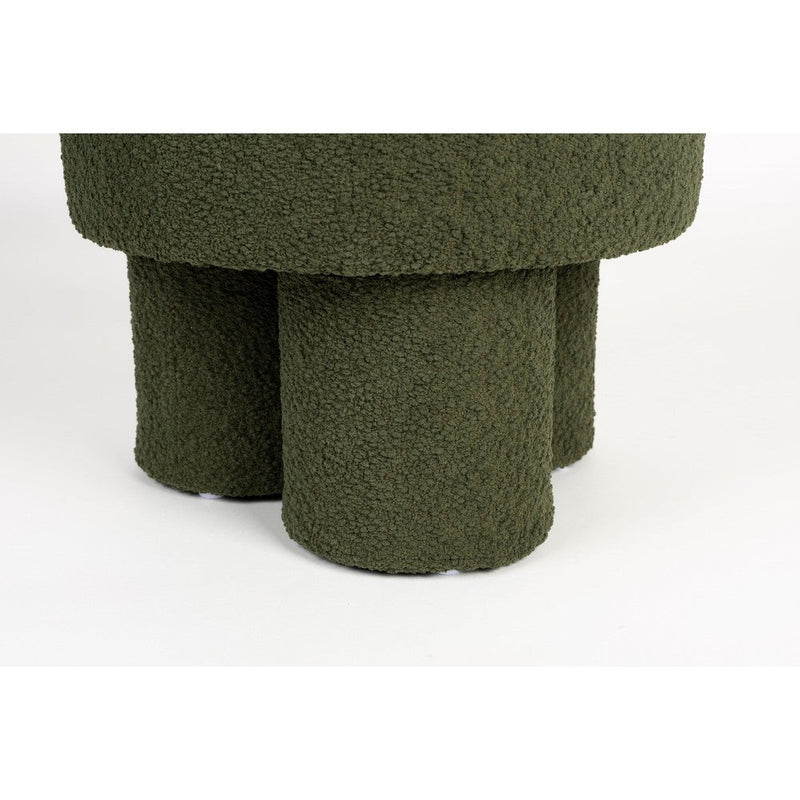 Fauteuil Marcos Polyester Groen Ø40x44 cm-Krukken-Creating Home