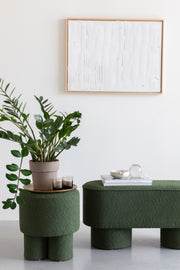 Fauteuil Marcos Polyester Groen Ø40x44 cm-Krukken-Creating Home