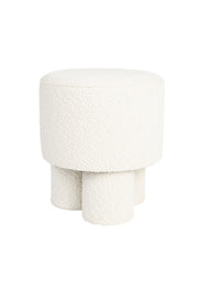 Fauteuil Marcos Polyester Wit Ø40x44 cm-Krukken-Creating Home