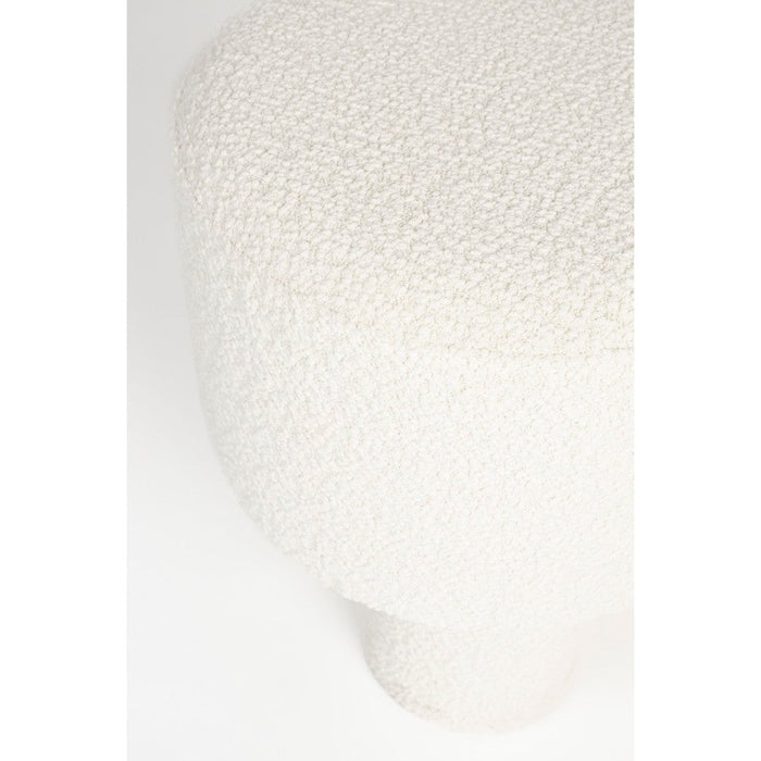 Fauteuil Marcos Polyester Wit Ø40x44 cm-Krukken-Creating Home