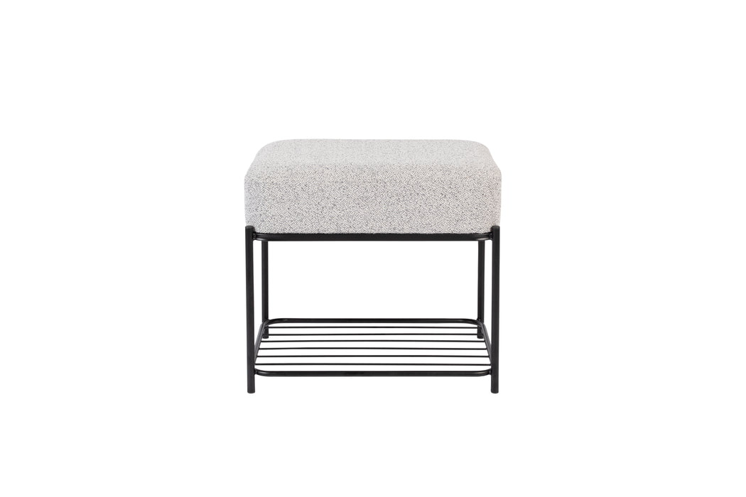 Fauteuil Milou Rectangular MDF,Pine hout,Polyester Grijs 50x35 cm-Fauteuils-Creating Home