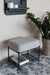 Fauteuil Milou Rectangular MDF,Pine hout,Polyester Grijs 50x35 cm-Krukken-Creating Home