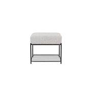 Fauteuil Milou Rectangular MDF,Pine hout,Polyester Grijs 50x35 cm-Krukken-Creating Home