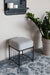 Fauteuil Milou Square MDF,Pine hout,Polyester Grijs 35x35 cm-Fauteuils-Creating Home