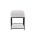 Fauteuil Milou Square MDF,Pine hout,Polyester Grijs 35x35 cm-Fauteuils-Creating Home