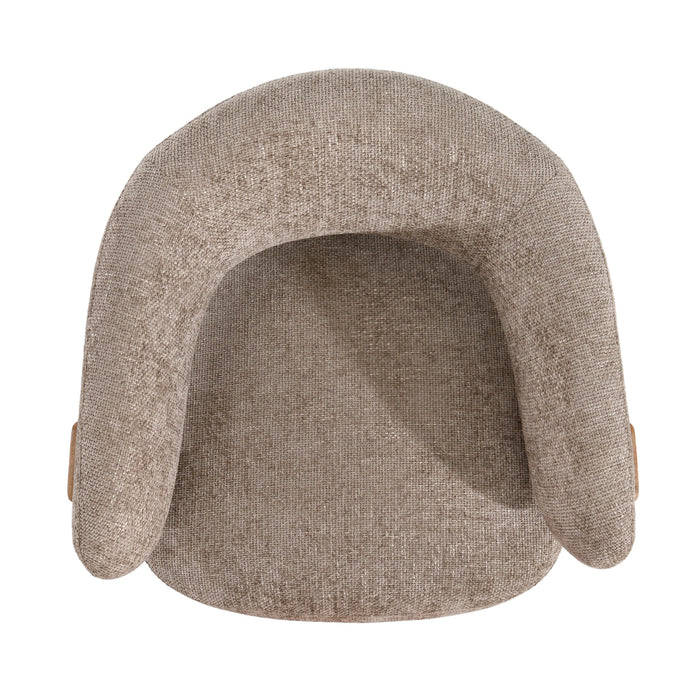 Fauteuil Mire Polyester Beige-Fauteuils-PTMD