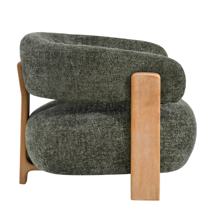 Fauteuil Mire Polyester Groen-Fauteuils-PTMD