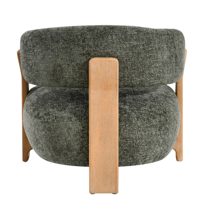 Fauteuil Mire Polyester Groen-Fauteuils-PTMD