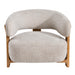 Fauteuil Mire Polyester Wit-Fauteuils-PTMD