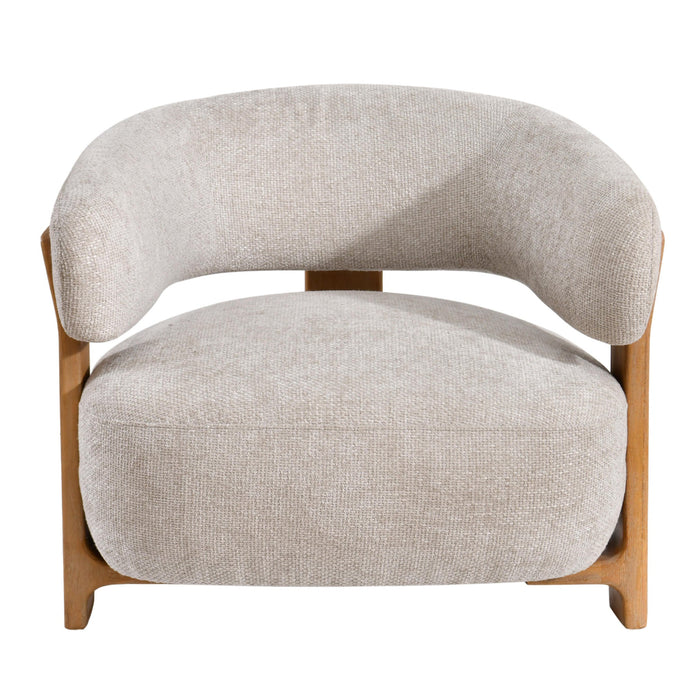 Fauteuil Mire Polyester Wit-Fauteuils-PTMD