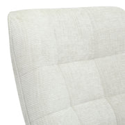 Fauteuil Naomi Parelwit Draaibaar 81 cm-Fauteuils-Livingfurn