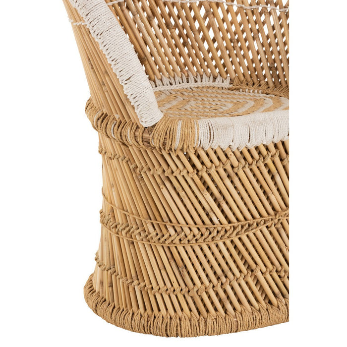 Fauteuil Naturel Ijzer 58 cm-Fauteuils-J-Line