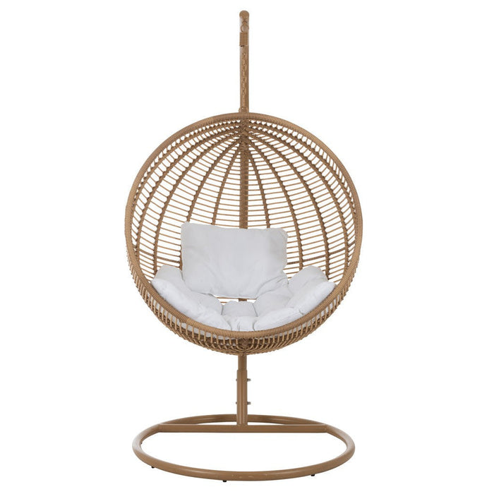 Fauteuil Naturel ijzer Rond 110 cm 110x119x193 cm-Fauteuils-J-Line