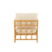 Fauteuil Naturel Linnen 73 cm 73x67x64 cm-Kussens-J-Line