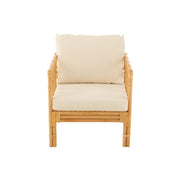Fauteuil Naturel Linnen 73 cm 73x67x64 cm-Kussens-J-Line