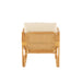Fauteuil Naturel Polyester 67 cm-Fauteuils-J-Line