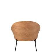 Fauteuil Naturel Polyester 72 cm 71.8x77.4x81.8 cm-Fauteuils-J-Line