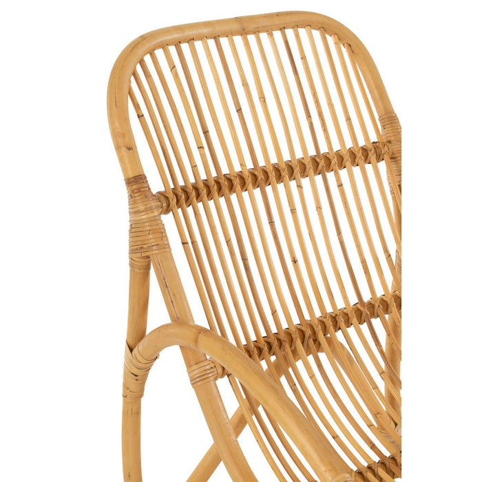Fauteuil Naturel Rotan 60 cm 60x174x93 cm-Fauteuils-J-Line
