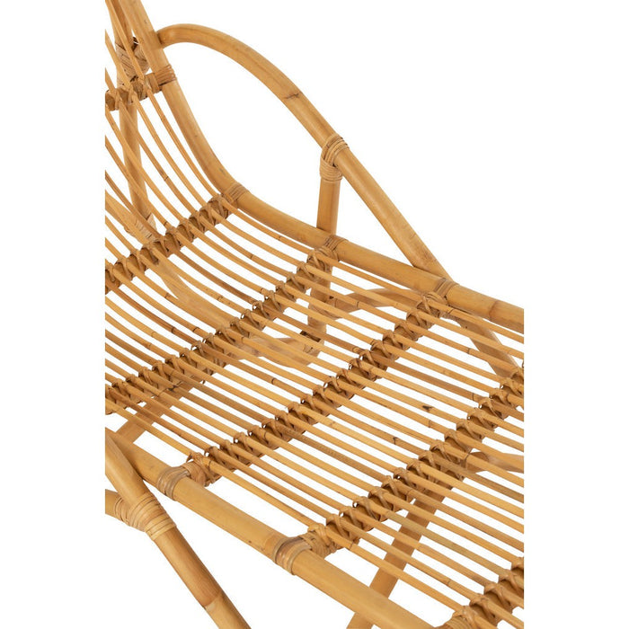 Fauteuil Naturel Rotan 60 cm 60x174x93 cm-Fauteuils-J-Line