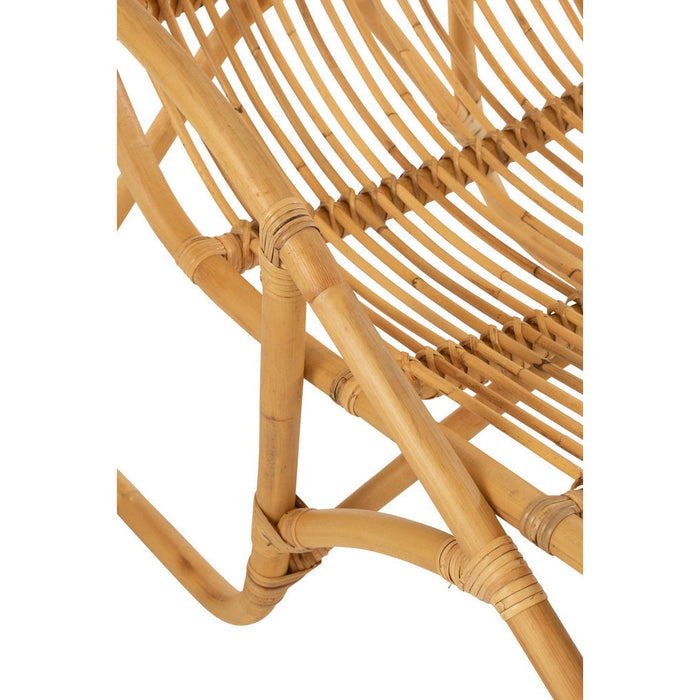 Fauteuil Naturel Rotan 60 cm 60x174x93 cm-Fauteuils-J-Line