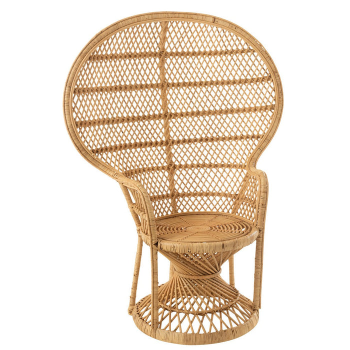 Fauteuil Naturel Rotan 67 cm 67x105x133 cm-Kussens-J-Line