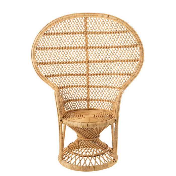 Fauteuil Naturel Rotan 67 cm 67x105x133 cm-Kussens-J-Line