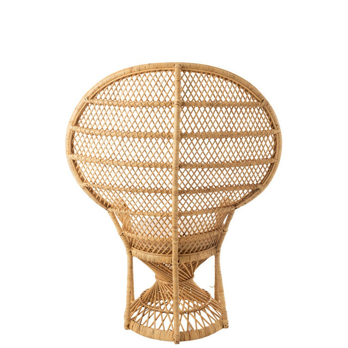 Fauteuil Naturel Rotan 67 cm 67x105x133 cm-Kussens-J-Line