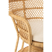 Fauteuil Naturel Rotan 67 cm 67x105x133 cm-Kussens-J-Line