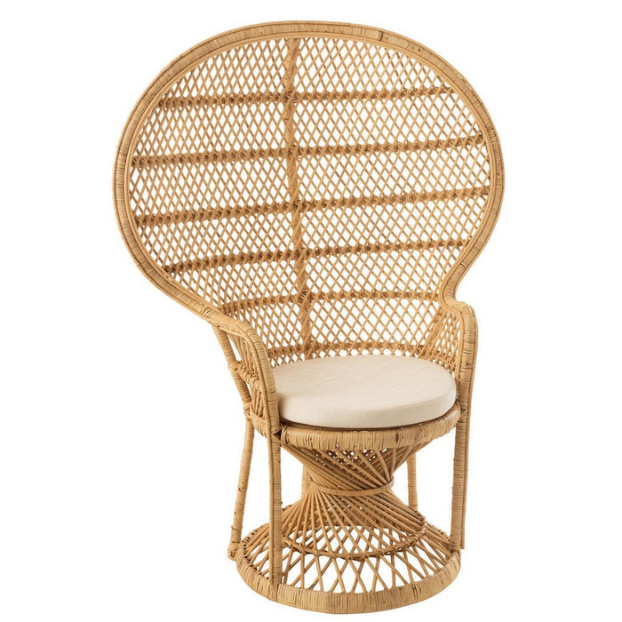 Fauteuil Naturel Rotan 67 cm 67x105x133 cm-Kussens-J-Line