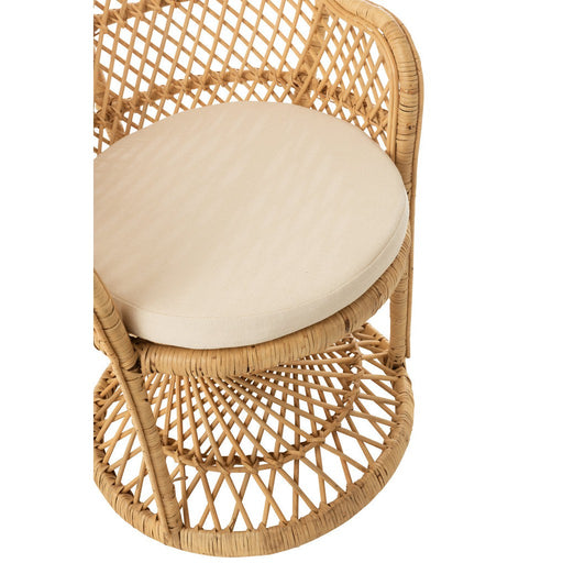 Fauteuil Naturel Rotan 67 cm-Fauteuils-J-Line