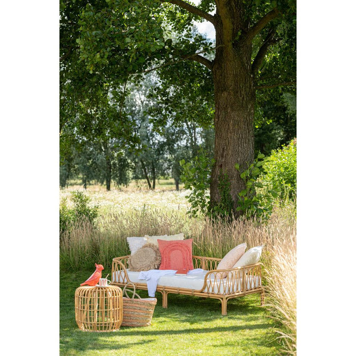 Fauteuil Naturel Rotan 77 cm 77x186x55 cm-Fauteuils-J-Line