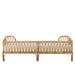 Fauteuil Naturel Rotan 77 cm 77x186x55 cm-Fauteuils-J-Line