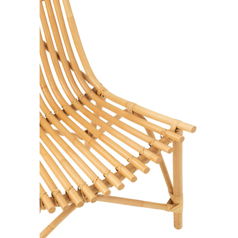 Fauteuil Naturel Rotan 80 cm 80x77x84 cm-Fauteuils-J-Line